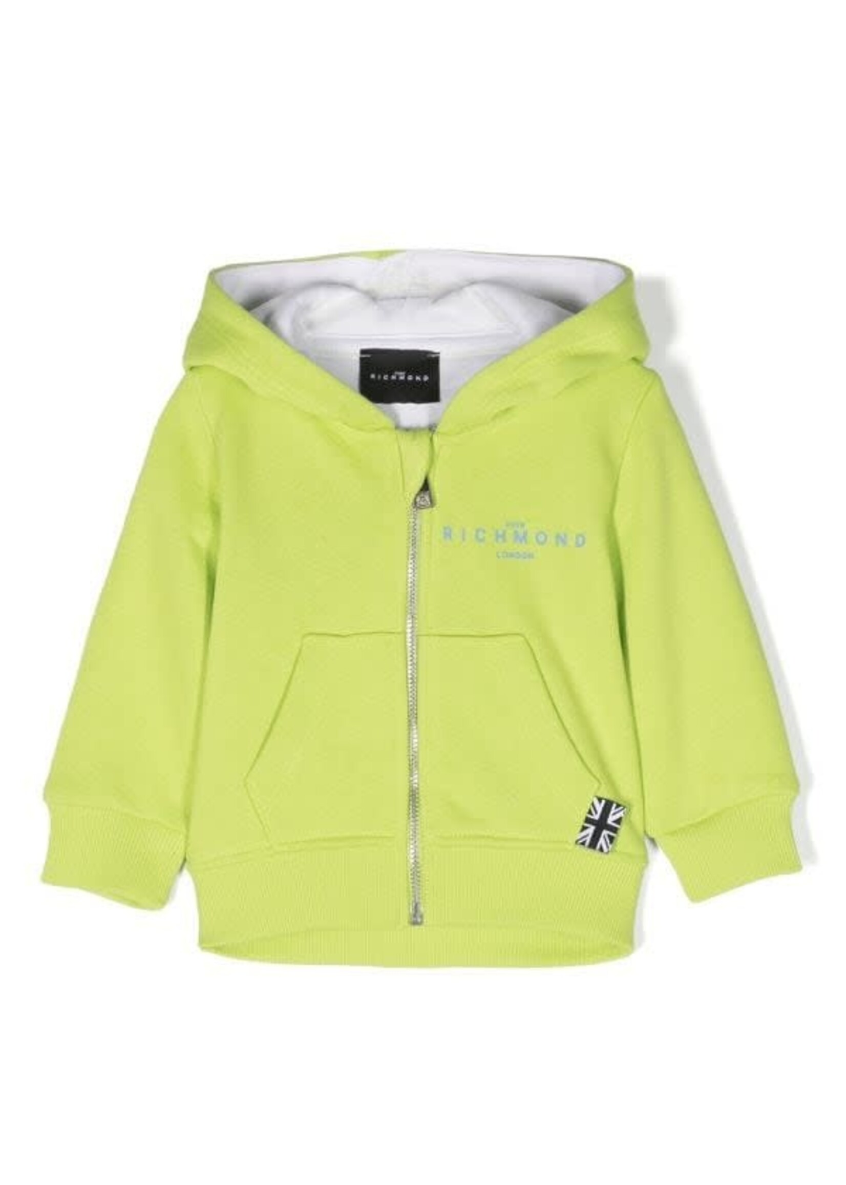 John Richmond John Richmond - Vest met capuchon lime groen