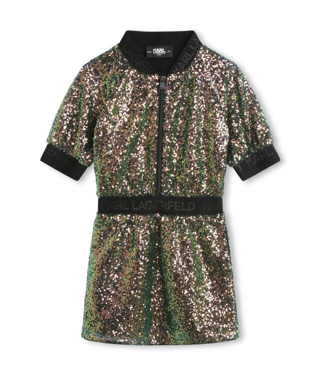 Karl Lagerfeld - Jurk met lovertjes - Z30085