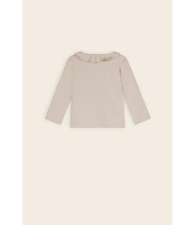 Petite Maison - Lange mouw t-shirt met ruffle detail - 7400