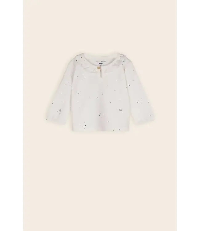 Petite Maison - Lange mouw t-shirt met ruffle detail - 7400