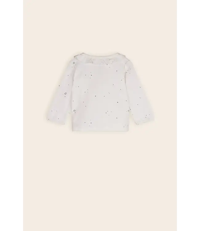 Petite Maison - Lange mouw t-shirt met ruffle detail - 7400