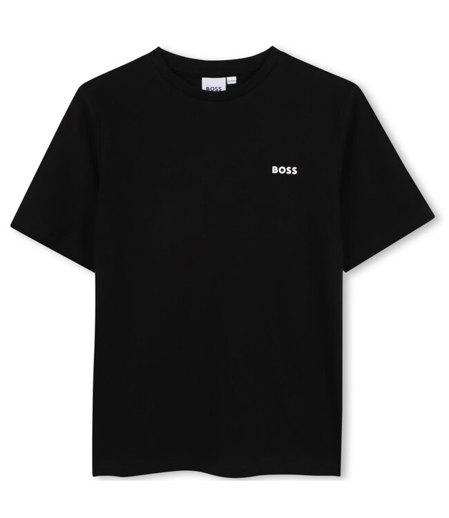 BOSS - T-SHIRT KORTE MOUWEN - J25P23 - ZWART
