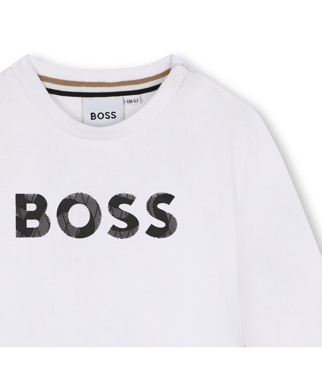 Boss Katoenen T-shirt - J51292