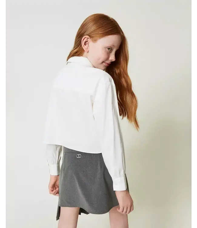 Twinset Blouse Met Das - 2130