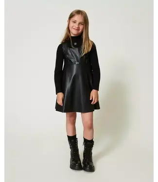 TWINSET Twinset Leren Jurk - 2155