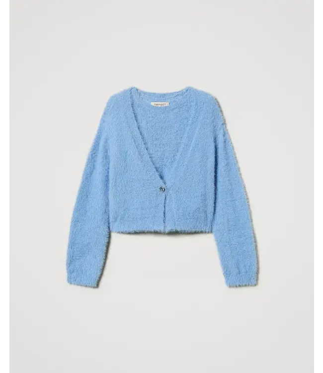 Twinset Faux Fur Cardigan - 3211