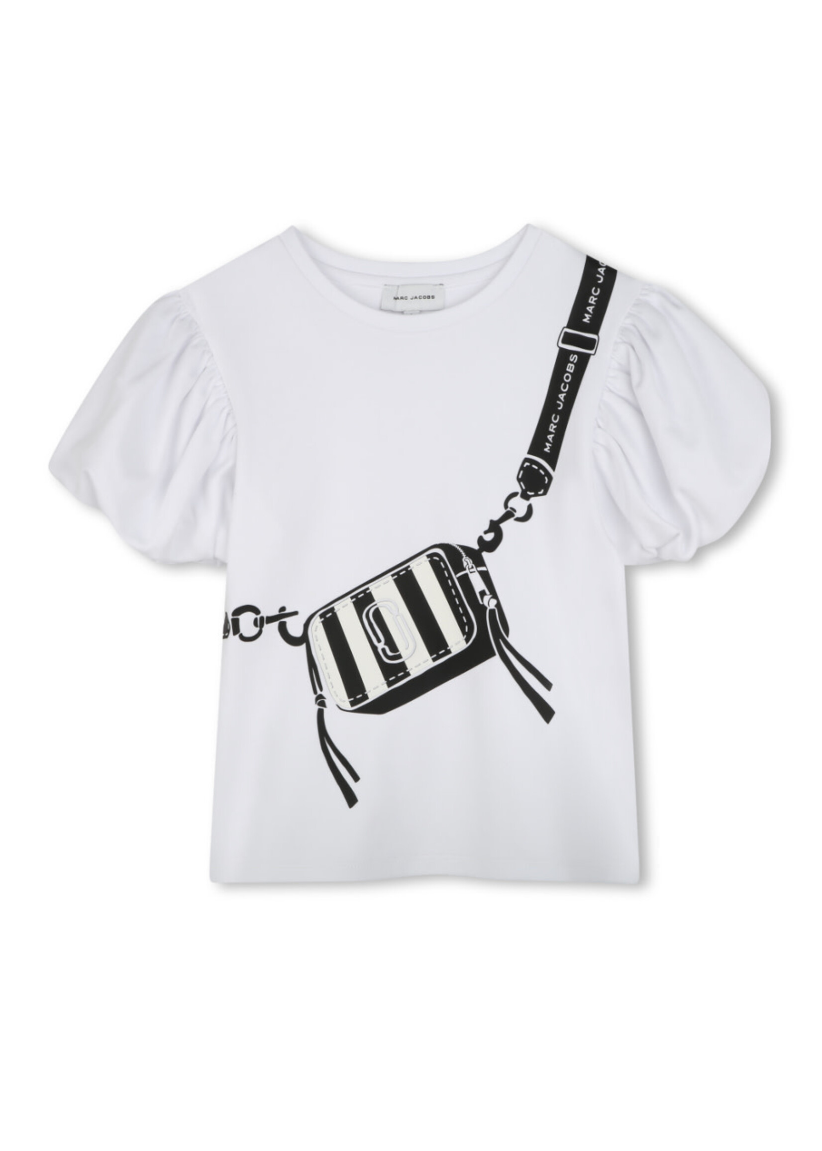 Marc Jacobs Marc Jacobs T-shirt met plooi mouwen - W60464