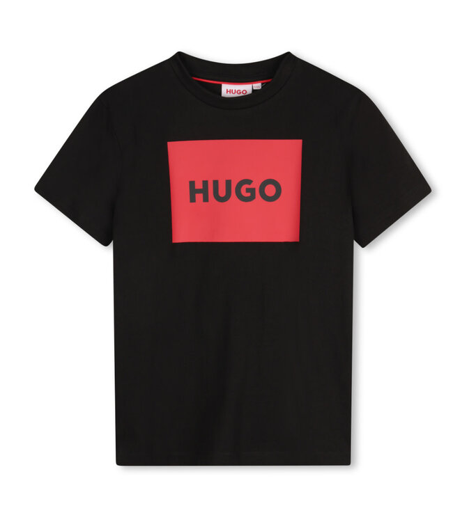 Hugo T-shirt met korte mouwen zwart - G00334