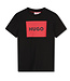 Hugo T-shirt met korte mouwen zwart - G00334