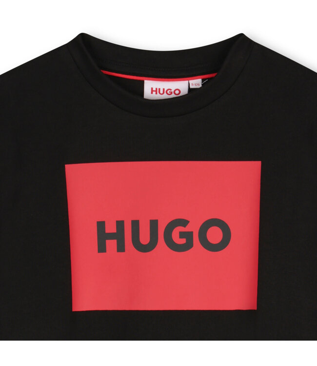 Hugo T-shirt met korte mouwen zwart - G00334