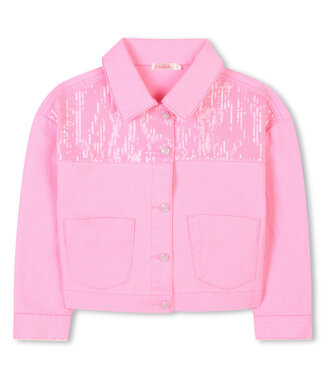 BILLIEBLUSH Billieblush Spijkerjas met lovertjes - U20887