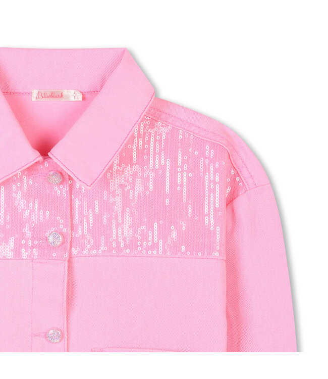 Billieblush Spijkerjas met lovertjes - U20887