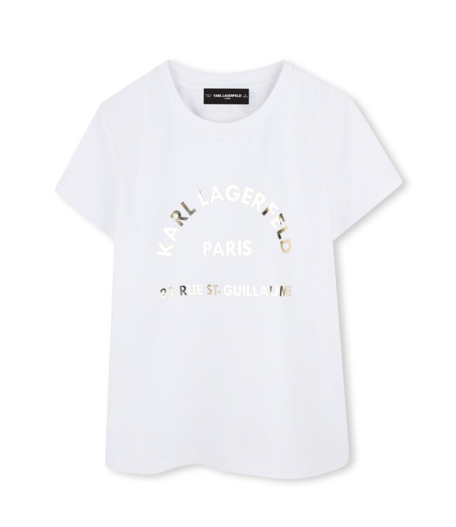 Karl Lagerfeld T-shirt met korte mouwen Wit - Z30447