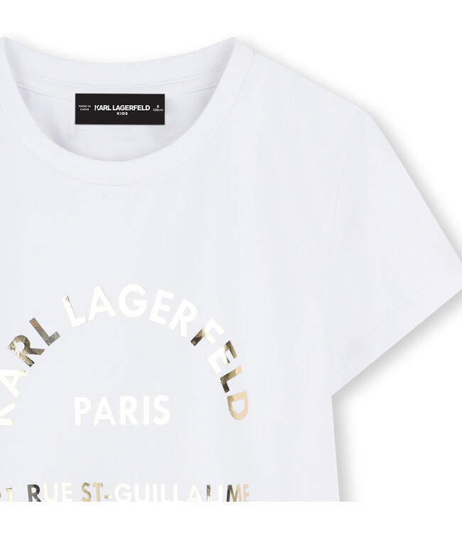 Karl Lagerfeld T-shirt met korte mouwen Wit - Z30447