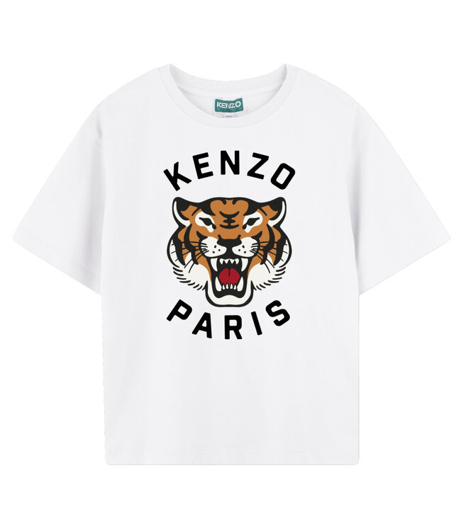 Kenzo Kids T-shirt met korte mouwen Wit - K61137
