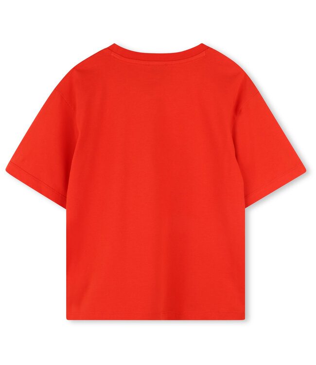 Kenzo Kids T-shirt met korte mouwen Rood - K61137