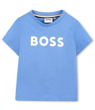 Boss Boss T-shirt met korte mouwen blauw - J52105