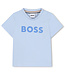 Boss T-Shirt met korte mouwen licht blauw  - J52105