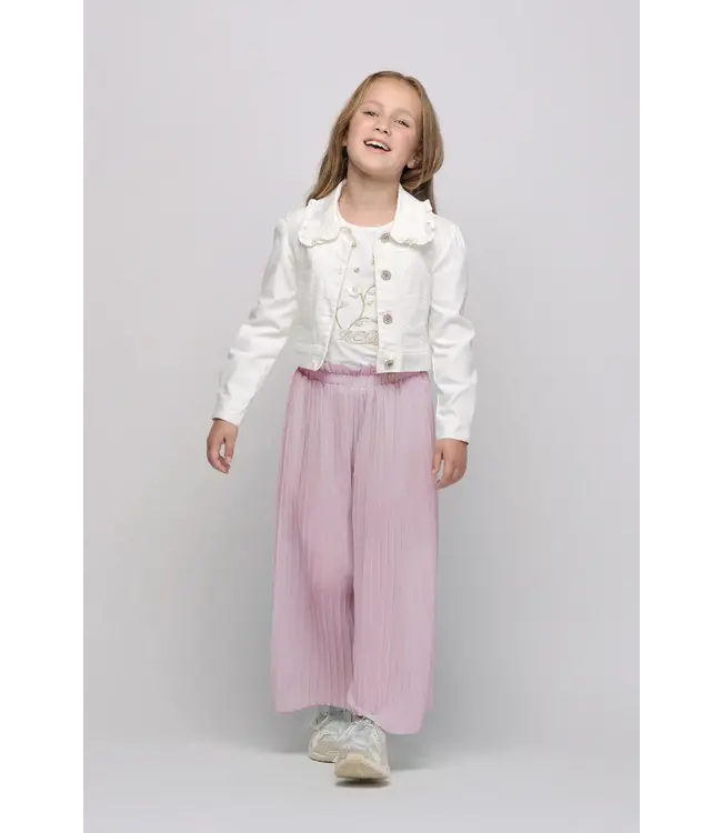 Le Chic Lilac Dream wijde broek - 5640