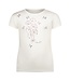 Le Chic Off White T-shirt met strass - 5412