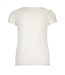 Le Chic Off White T-shirt met strass - 5412