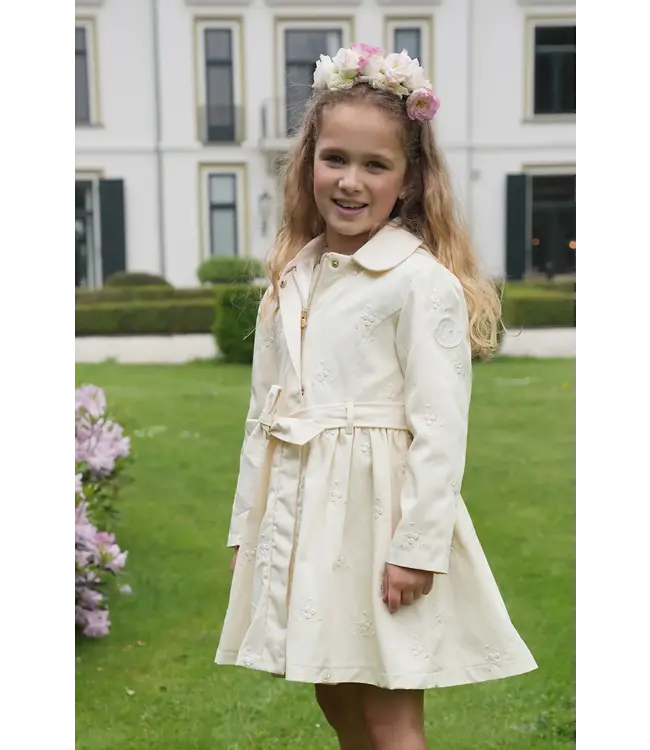 Le Chic Pearled Ivory Lange Zomerjas - 5203
