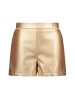 Le Chic Le Chic Gold Rush Leren Shorts - 5660