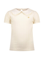 Le Chic Le Chic Dreamy Creamy Gehaakte Top met Parels - 5408