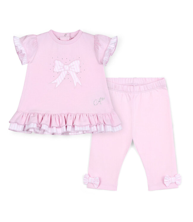 Little A T-shirt & Leggingset - Amber