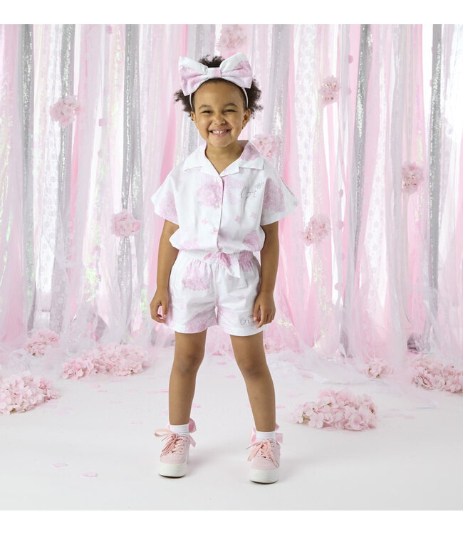 A Dee Blouse & Shorts Set - Caroline