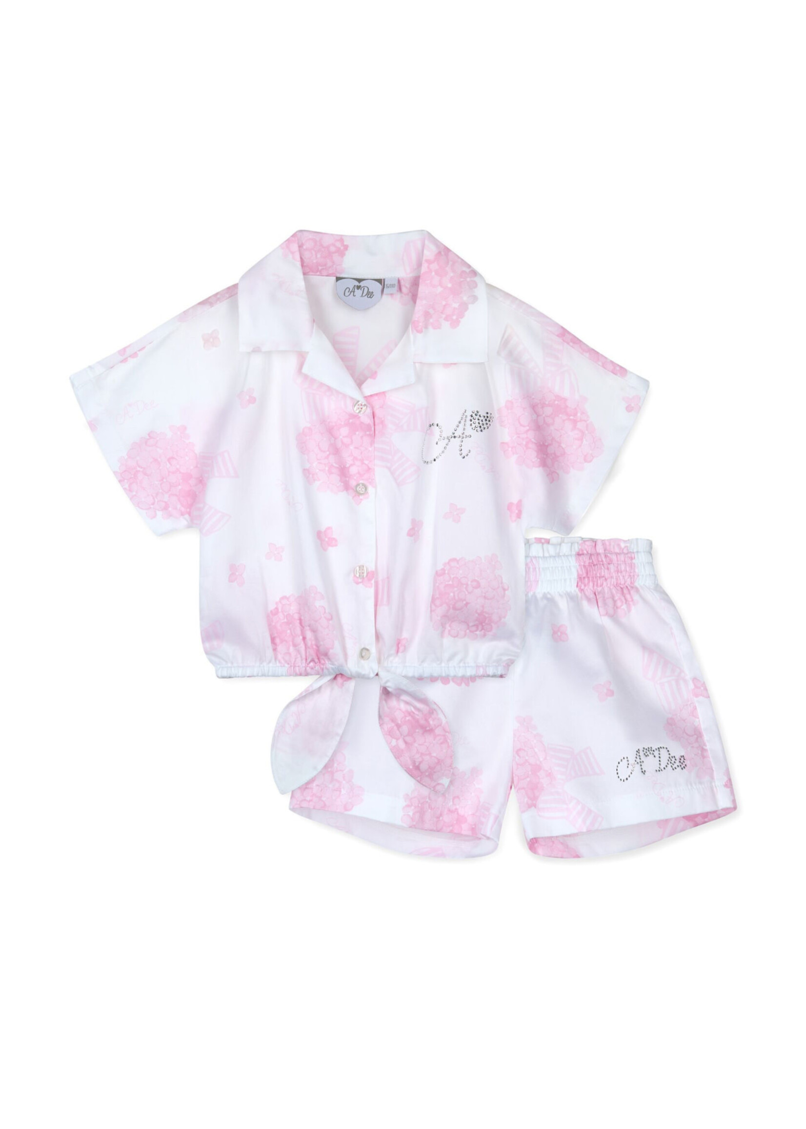 A Dee A Dee Blouse & Shorts Set - Caroline