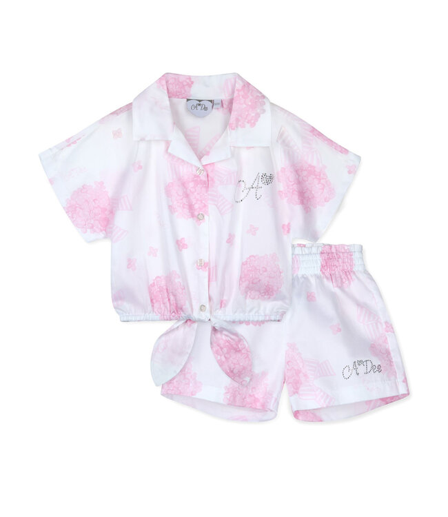 A Dee Blouse & Shorts Set - Caroline