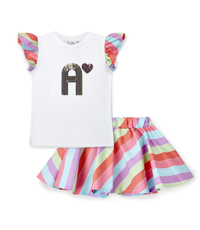 A Dee T-shirt & Rok Set - Enya