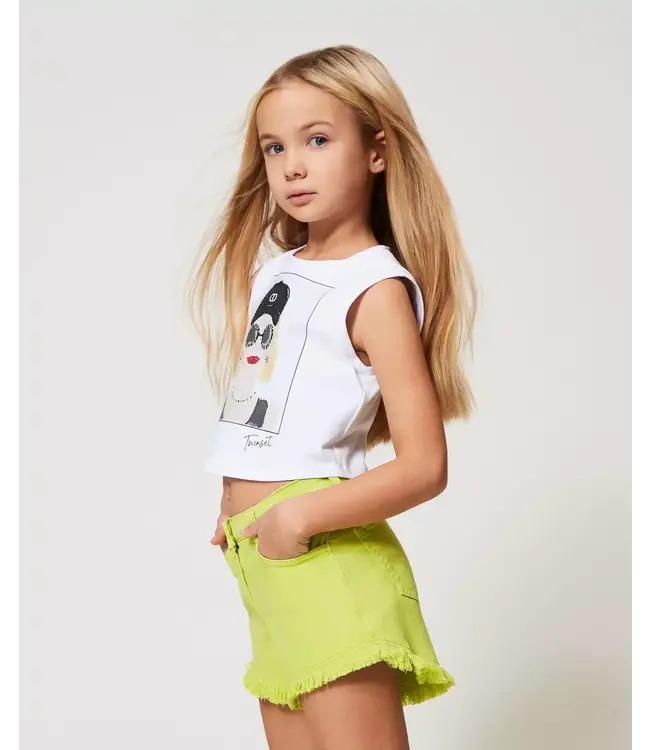 Twinset T-shirt met korte mouwen - 2483