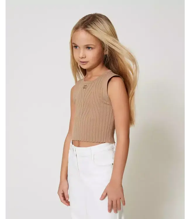 Twinset Ribbed Tanktop - 3404