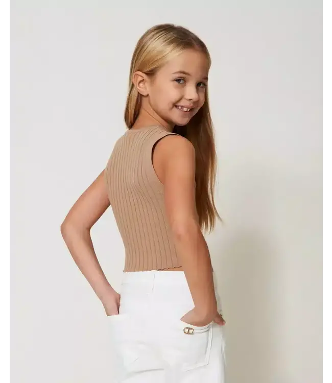 Twinset Ribbed Tanktop - 3404