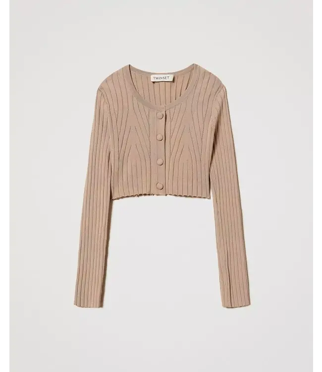 Twinset Ribbed Vest - 3405