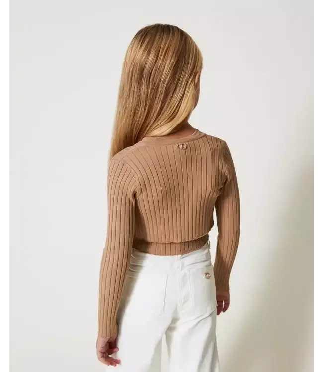 Twinset Ribbed Vest - 3405