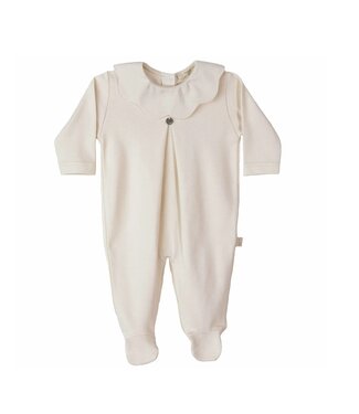Baby Gi Baby Gi Katoenen Pyjama met Kraag - PQ50M