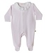 Baby Gi Baby Gi Velours Pyjama met Kraag Roze - RND531