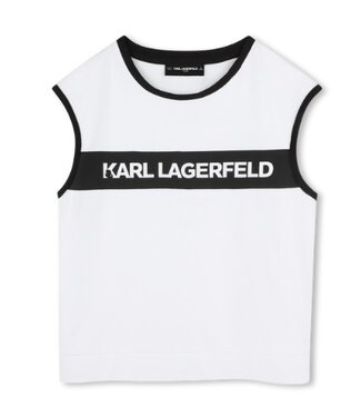 Karl Lagerfeld Karl Lagerfeld Top met Korte Mouwen - Z30488