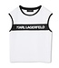 Karl Lagerfeld Top met Korte Mouwen - Z30488