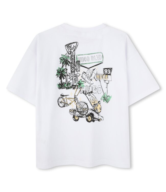 Hugo T-shirt met Korte mouwen - G00345