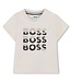Boss Boss T-shirt met Korte Mouwen Beige - J52113