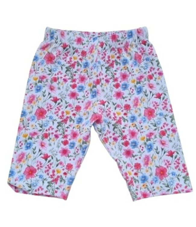 Daga Korte Legging Flowers - 10162