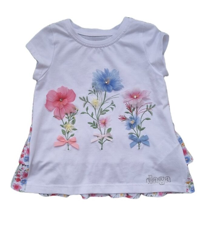 Daga T-shirt Flowers - 10159