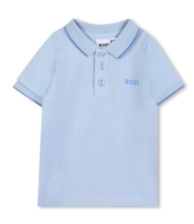 Boss Polo Licht Blauw - J52094