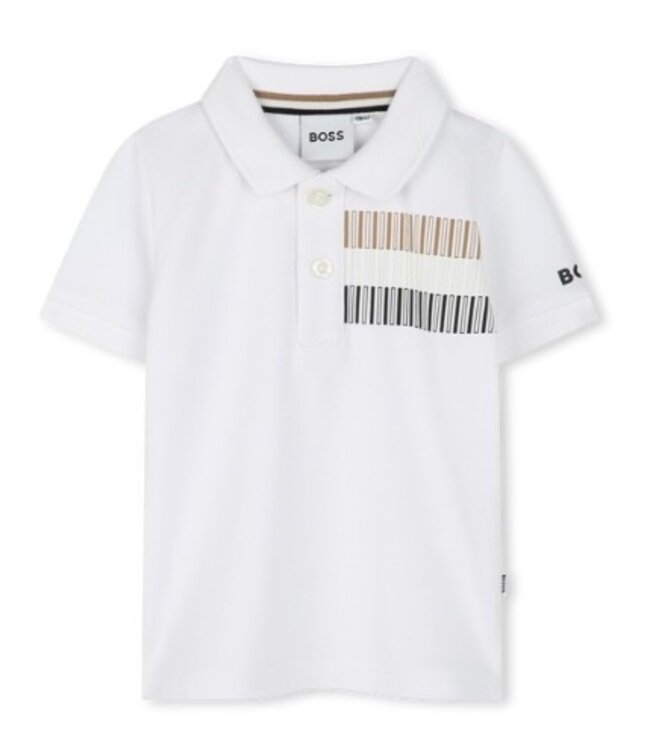 Boss Polo Wit - J52100