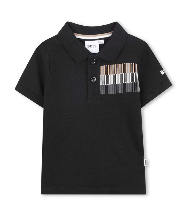 Boss Polo Zwart - J52100
