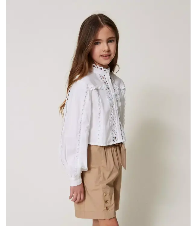 Twinset Blouse met borduurwerk - 2411